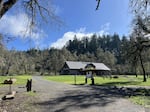 The entrance at Mount Pisgah Arboretum on March 5, 2025