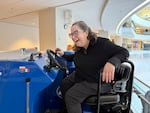 Tanya March started working at the Lloyd Center driving the ice resurfacer over a decade ago, to get free ice time for her son who skated. "My favorite part of the job is seeing an individual who is scared," who has never tried skating, and then have success after they've overcome that obstacle and challenge," she said.