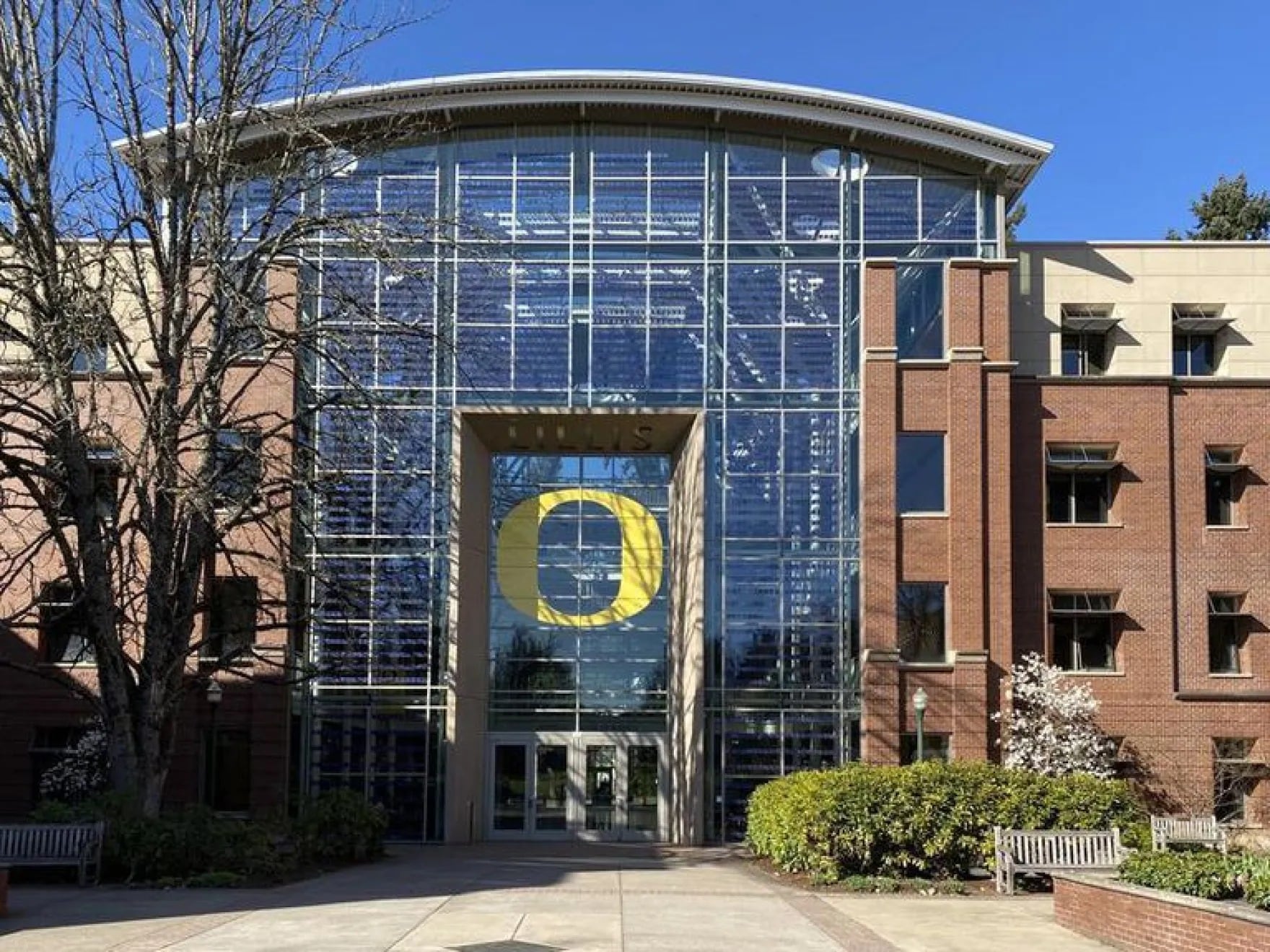 An undated photo of the University of Oregon.