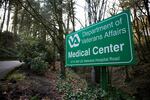 The U.S. Department of Veterans Affairs Medical Center in Portland, Ore., is pictured Saturday, Jan. 12, 2019.