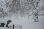 A winter storm rolls through Western New York on Saturday, Dec. 24, 2022, in Amherst, N.Y.