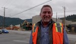 Swanson Group CEO Steve Swanson at his Glendale lumber mill.