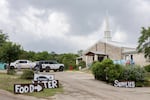 Hunt Baptist Church in Texas is offering free water, food, and clothes to anyone in need.
