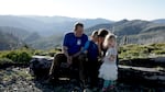 "It becomes a character of your life," Gabe Howe says of the Kalmiopsis. The Howe family is pictured here in the Kalmipsis Wilderness.