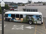 The Sunset Empire Transportation District restored some of its bus services, including a weekend route that makes stops between Astoria and Cannon Beach on May 20, 2023, three weeks after the transit district's board voted to suspend operations and lay off workers due to an unexpected budget shortfall.