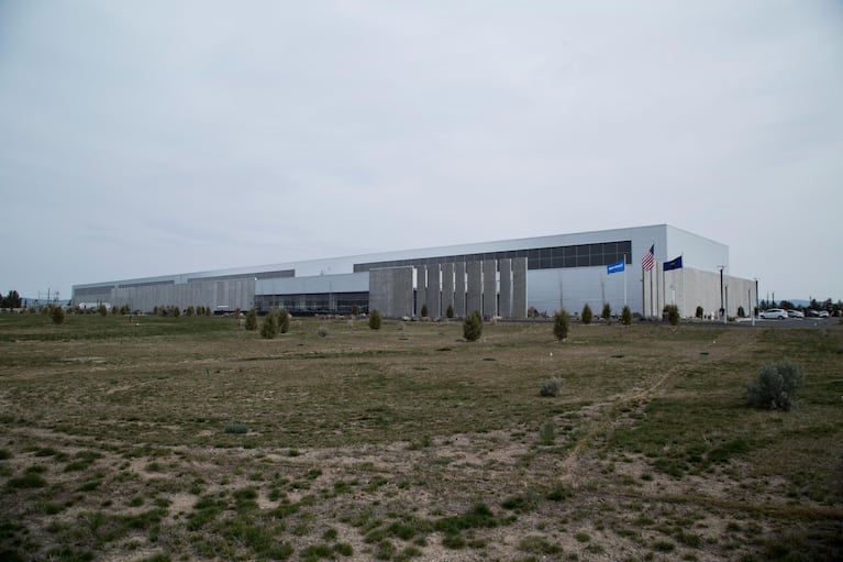 Each of Facebook's two data centers in Prineville, Oregon, is a little bit longer than an aircraft carrier.