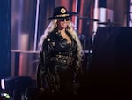 LOS ANGELES, CALIFORNIA - APRIL 01: (FOR EDITORIAL USE ONLY) Beyoncé accepts the Innovator Award onstage during the 2024 iHeartRadio Music Awards at Dolby Theatre in Los Angeles, California on April 01, 2024. Broadcasted live on FOX. (Photo by Matt Winkelmeyer/Getty Images for iHeartRadio)