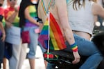 Members of the Dykes on Bikes group led off the annual Portland Pride Parade Sunday, June 19, 2016, winding their way along downtown Portland streets toward Tom McCall Waterfront Park.