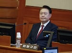 FILE- South Korea's impeached President Yoon Suk Yeol attends the fourth hearing of his impeachment trial over his short-lived imposition of martial law at the Constitutional Court in Seoul, South Korea, Thursday, Jan. 23, 2025. (Jeon Heon Kyun/Pool Photo via AP, File)