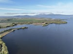 FILE - Aerial shot of Agency Lake, Upper Klamath Lake, May 19, 2024. 