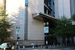 People line up to enter the federal courthouse in downtown Portland on Tuesday, Sept. 13, 2016. 