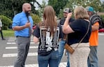 A screenshot from video showing Brett Smith, a third-party candidate on the ballot in the Oregon governor’s race. Smith is running under the Pacific Green Party of Oregon.