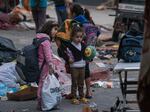 Children take refuge inside the Shifa Hospital during the war between Israel and Hamas in Gaza City on Nov. 22, 2023.