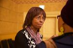 Physician assistant Leslie Gregory took the day off work to attend the conference and learn how discrimination within the health care industry can be reduced.