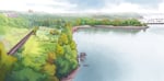 This undated illustration provided by Metro shows Willamette Cove, a 27-acre piece of property along the Willamette River in North Portland that the agency bought in 1996 to transform into a nature park. But the site needs to be cleaned of toxic metals, dioxins and other pollutants that linger in the soil and water from decades of industrial activity.
