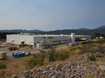 A long-dormant water bottling facility owned by Crystal Geyser Water Company outside of Mt. Shasta, CA. In May the company announced it would no longer pursue plans to operate the facility.