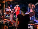 Incumbent Portland commissioner Jo Ann Hardesty speaks to a crowd of supporters at The Jack London Revue, a jazz club in downtown Portland, Ore., on Nov. 8, 2022.