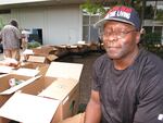 Marvin Bridgeforth was at the Stand Down event to look for work.