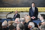 Elon Musk at the inauguration of President Trump on Jan. 20 in Washington, D.C. Trump tasked Musk with dramatically slashing government via the Department of Government Efficiency team. Its work has been secretive and controversial and has created chaos throughout the federal workforce.
