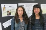 Riverside High Schools' co-valedictorians Stephanie Madrigal (left) and Yvette Barrera graduated with Associate's Degrees, through Eastern Promise.