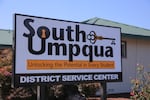 The South Umpqua School District service center in Myrtle Creek, Ore., Sunday, Aug. 29, 2019. The district will soon implement curriculum developed in collaboration with the Cow Creek Band of Umpqua Tribe of Indians.