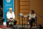 The Astoria Music Festival's artistic director, Keith Clark, during a live taping of OPB's "State of Wonder" from Astoria's Liberty Theater.