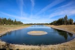 A privately owned water ski lake at the Tanager subdivision near Bend sparked years of lawsuits between neighbors.  October 9, 2021.