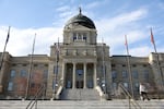 A view of the Montana State Capitol on May 3, 2023, in Helena, Montana.