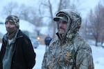 Men with a group called the Pacific Patriots Network. The network arrived in Harney County Saturday claiming to secure the scene of the occupation at the Malheur National Wildlife Refuge.