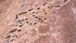 Local rock climber Casey Harden scaling a route on the Morning Glory wall at Smith Rock State Park on May 16, 2020.