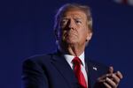 Former President Donald Trump speaks at a campaign rally on Dec. 16 in Durham, N.H.