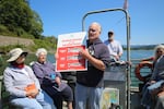 Duncan Berry at the Cascade Head UNESCO Biosphere site, where he is co-director, seen on July 18, 2026. Berry is also vice chair of the Ocean Policy Advisory Council.
