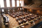 The Oregon Senate convened to vote on new Congressional and legislative maps as part of the state's redistricting process Monday, Sept. 20.