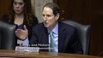 Sen. Ron Wyden, D-Ore., asks the strongest critics of his bill if they both "might be a little wrong" at a hearing before the Senate Energy and Natural Resources Committee.