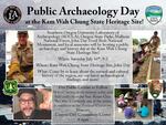 A public archaeology day will take place at the Kam Wah Chung State Heritage Site in John Day.