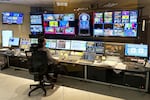 A control room at the Arizona PBS offices in Phoenix is seen Friday, May 2, 2025. Earlier this month, President Trump issued an executive order claiming to direct CPB’s board to end federal funding to PBS and NPR.