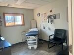 The newly built clinic has exam rooms like this one as well as labs and a behavioral health section.