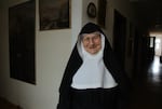 Sister Rita poses for a portrait.