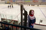 Heather Nemier, president of the Washington Figure Skating Club at the Ashburn Ice House in Ashburn, Va., where a number of the figure skaters trained who were victims in the DC air crash last January.