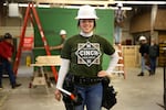 Lisa Alaniz is taking construction classes at Texas State Technical College.