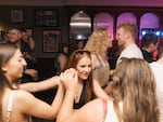 Young people dance in The Matchmaker Bar during the Lisdoonvarna Matchmaking Festival in Lisdoonvarna, Ireland, on September 27.