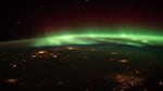 This view of the aurora borealis from the International Space Station was captured over the Midwest of the continental United States. NOAA says the phenomena known as the northern lights could be viewed as far south as Oregon this week.