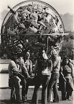 Tawna Sanchez, right, participates in the Longest Walk of 1978, a spiritual protest march from Alcatraz to Washington, D.C.