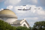 The Freedom 250 Grand Prix of Washington, D.C. had a flyover of the new version of Air Force One.
