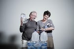OPB's Randy Layton and Katrina Sarson treat their 14 gallons of water with care, baby like care.