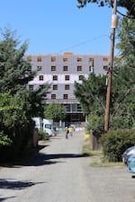 The 800-bed residence hall will house first-year students after the university closed dorms due to low enrollment.