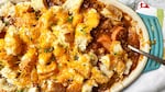 This cozy, nostalgic chili dog casserole is both tasty and budget-friendly.