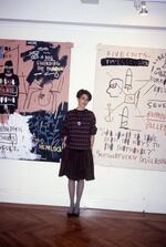 Paige Powell at 15 W. 81st St., New York City, 1983