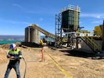 Part of the mineral processing equipment at Idaho Cobalt Operations