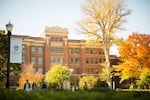 Students walk across Oregon State University's Corvallis campus in this Oct. 27, 2017, file photo.